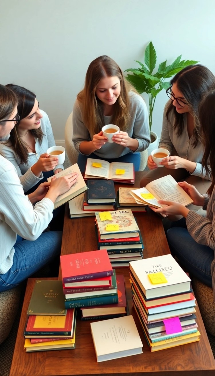 30 Creative Reading Challenge Ideas That'll Ignite Your Passion for Books (You’ll Love #22!) - 12. The Book Club Challenge