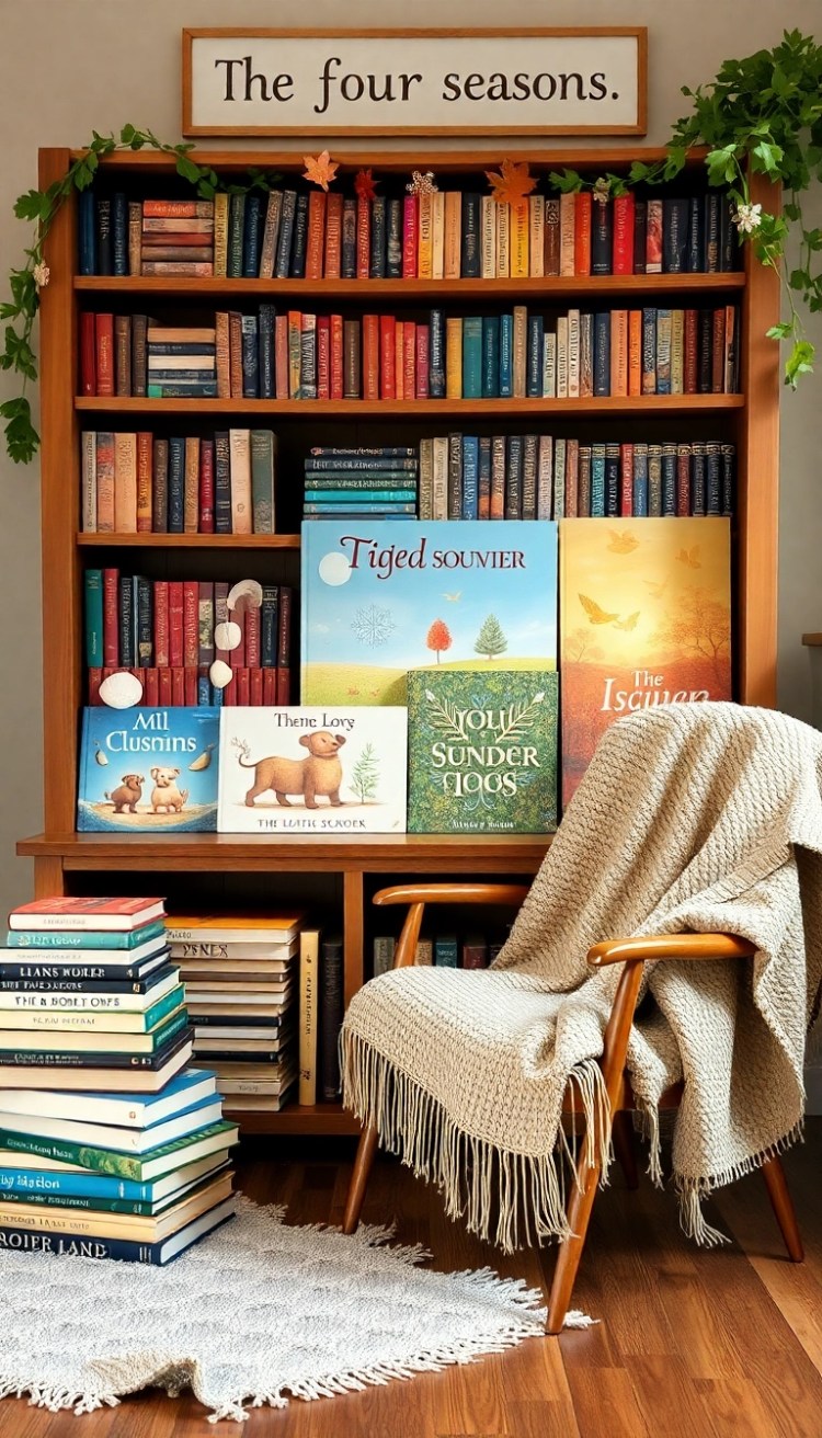 30 Creative Reading Challenge Ideas That'll Ignite Your Passion for Books (You’ll Love #22!) - 15. The Seasonal Reading Challenge